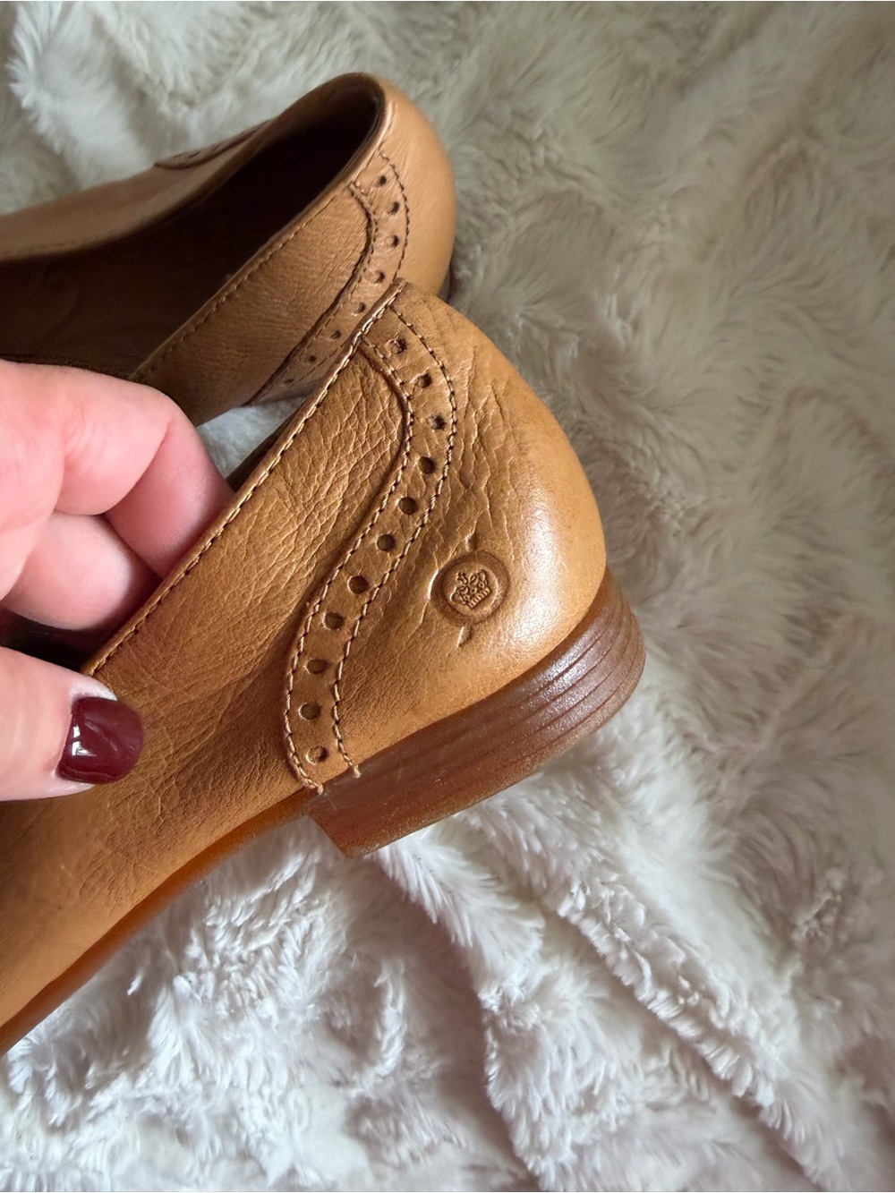 Like new! Børn Alawa Leather Tassel women’s Loafers Sz 8.5 - Picture 9 of 9